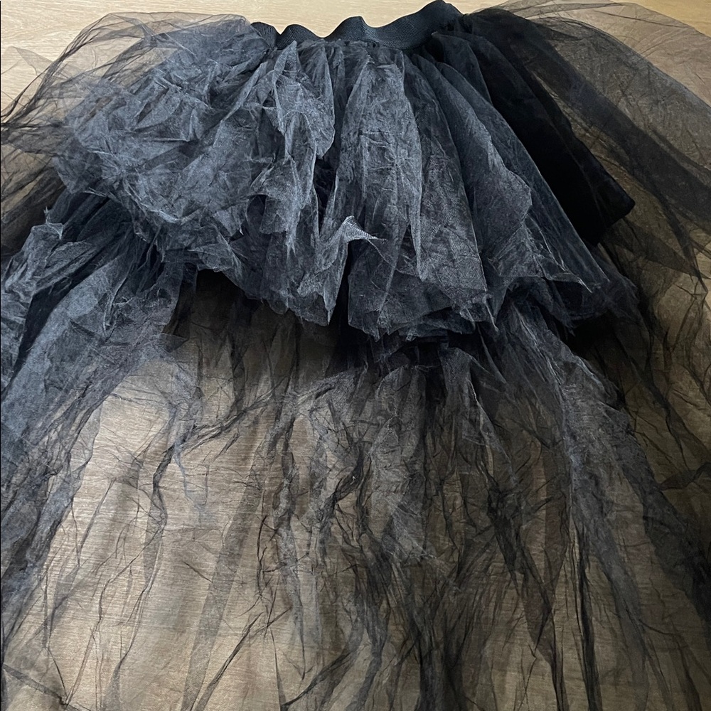 Hi low black tutu skirt - Picture 3 of 5